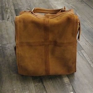 Moda Luxe tan convertible backpack